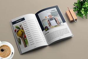 Recipe Cookbook Layout Template