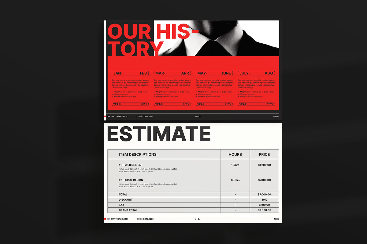 Proposal Presentation Template, a Presentation Template by ArtisanaAura (Photo 6 of 14)