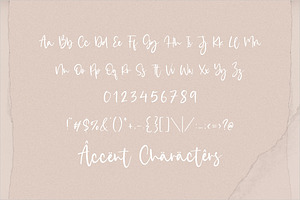 Dailymoon - Modern Handwritten Font