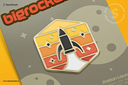 Soft Enamel Pin Mockup, a Product Mockup by SignalSupply (Thumbnail 5 of 7)