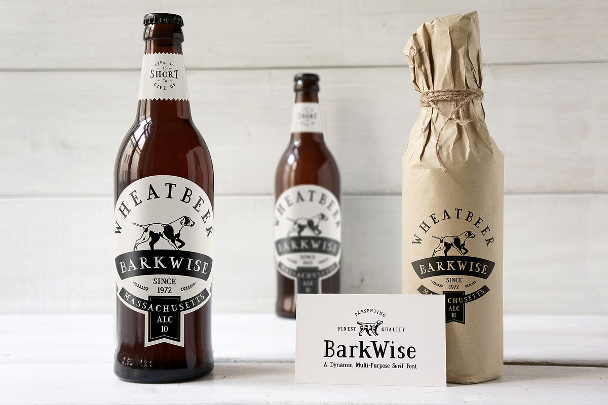 BarkWise - Multi-Purpose Serif Font preview 3