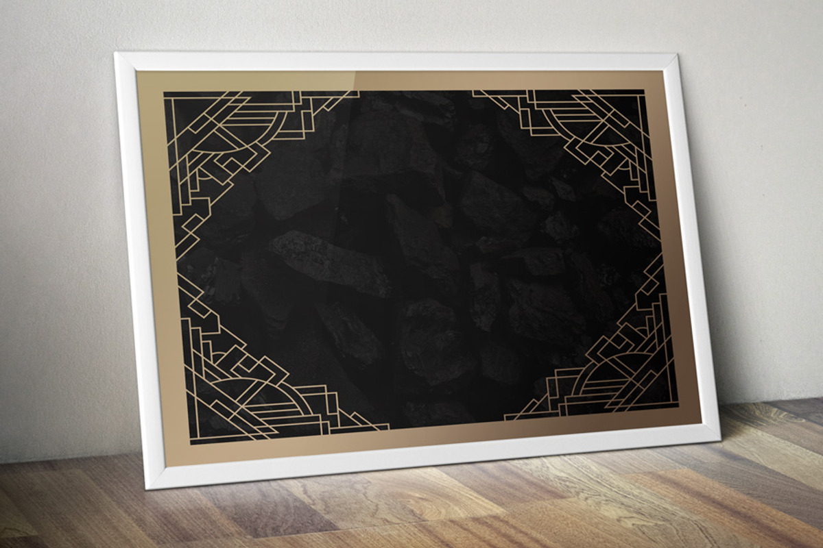 16 Art Deco Borders preview 4