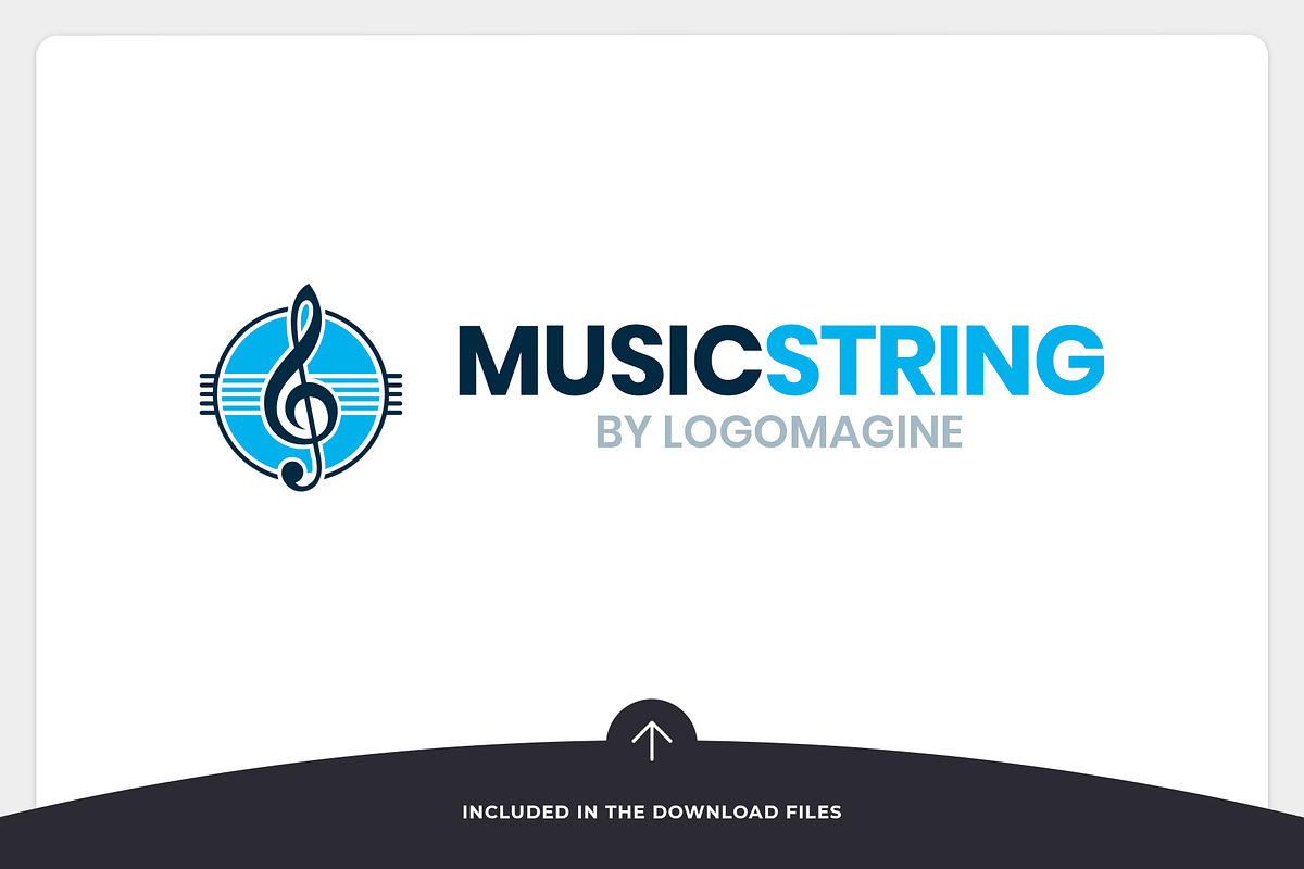 Music String Logo Template, a Branding & Logo Template by LOGOMAGINE (Photo 13 of 16)