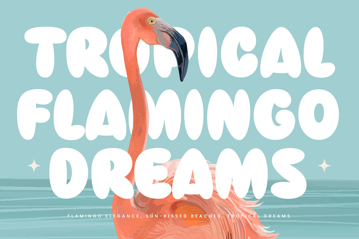 Pufypop Bubble Display Font, a Sans Serif Font by Jaruka (Photo 5 of 10)