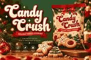 Christmas Font - Christmas Kindness, a Handwritten Font by Mozatype (Thumbnail 8 of 11)