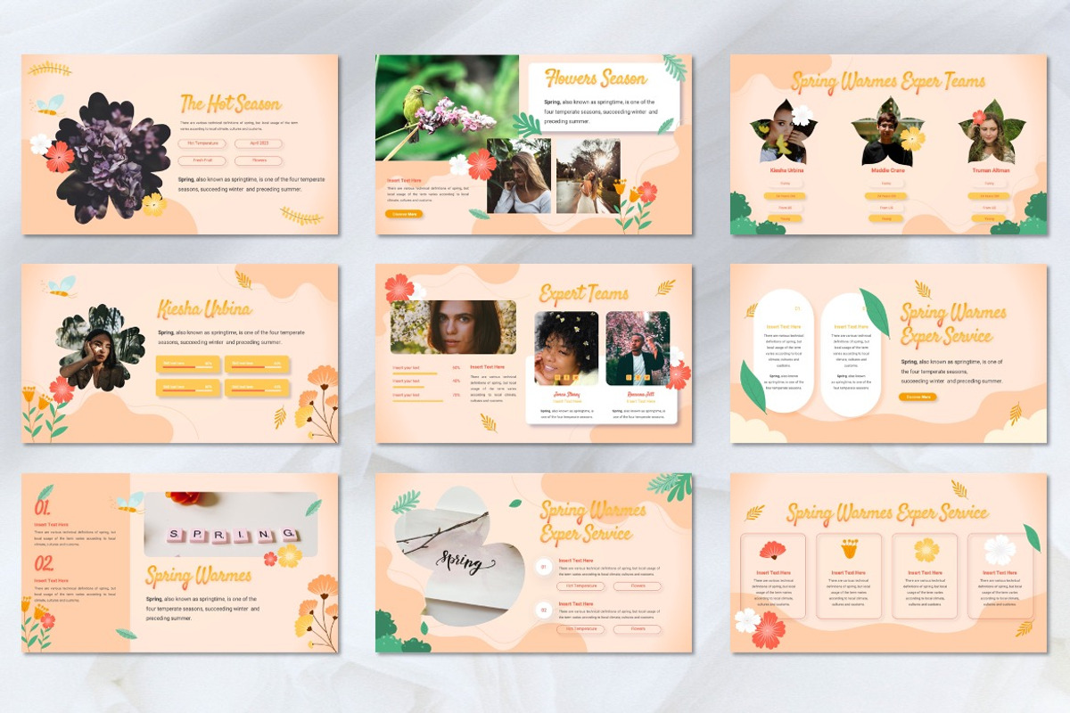 Warmes - Spring Season Keynote, a Presentation Template by Dhabee (Photo 5 of 8)