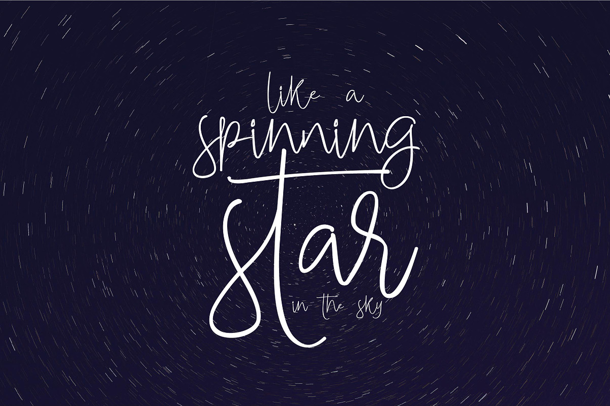 KEITH signature font preview 5