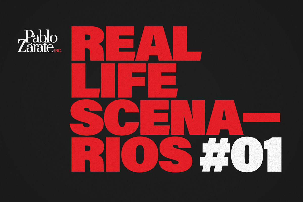 Real Life Scenarios #01, a Print Template by PabloZarate™​​​​​​​ Store (Photo 5 of 5)