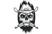 Outlaw's Skull, an Illustration by BusOne (Thumbnail 3 of 4)