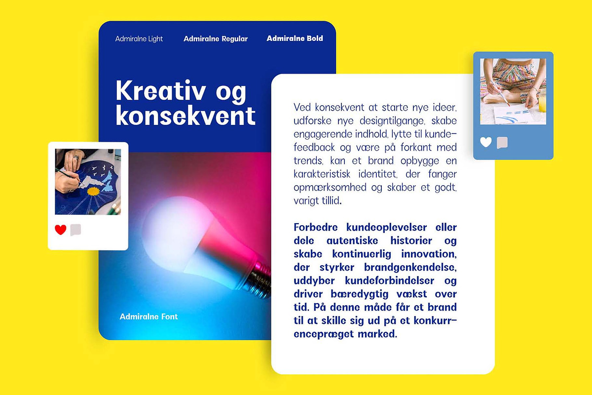 Admiralne Sans Family Font, a Sans Serif Font by Rasiorise Studio (Photo 8 of 15)