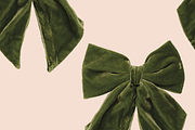 Green Bow Collection Seamless (9), a Pattern Graphic by Amy Lynn Grover (Thumbnail 8 of 9)