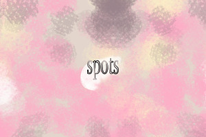 Pink textures brushstrokes spots, a Pattern Graphic by Nocito Design