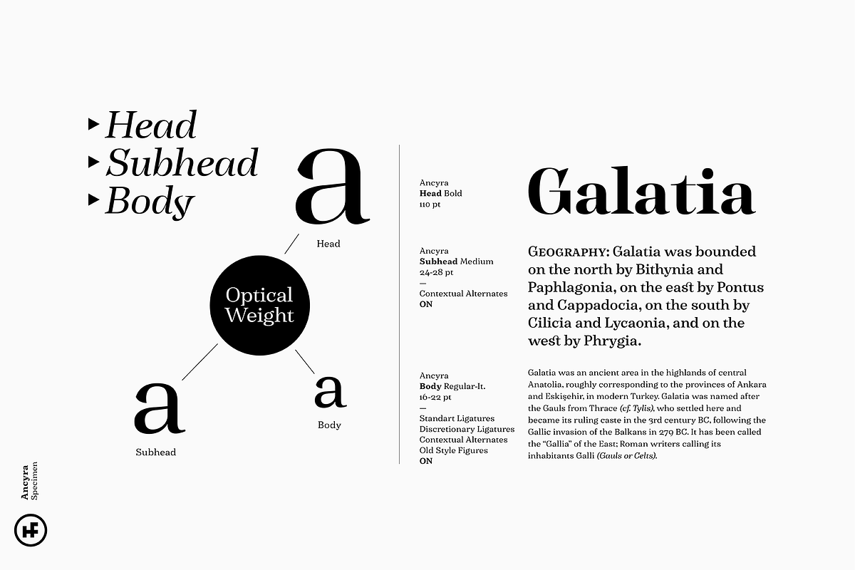 Ancyra Subhead, a Serif Font by Hurufatfont (Photo 2 of 13)