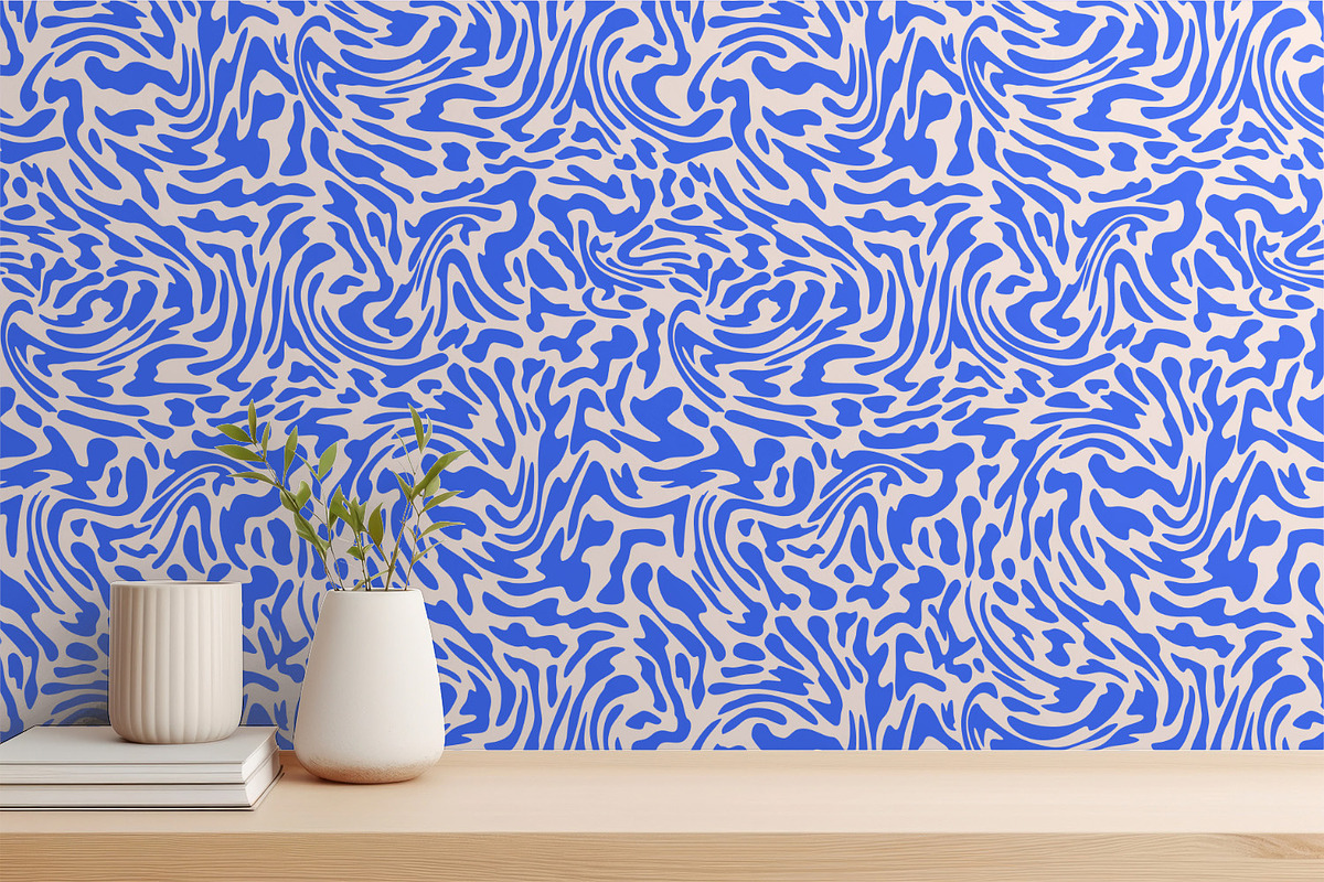 Wavy Texture, a Wallpaper Graphic by MalyskaStudio (Photo 4 of 6)