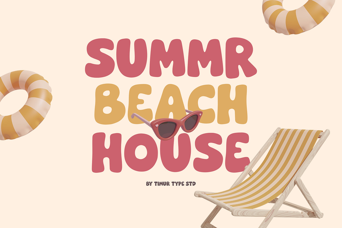 Gloomie Saturday - Bubbly Font, a Handwritten Font by Timurtype (Photo 2 of 7)