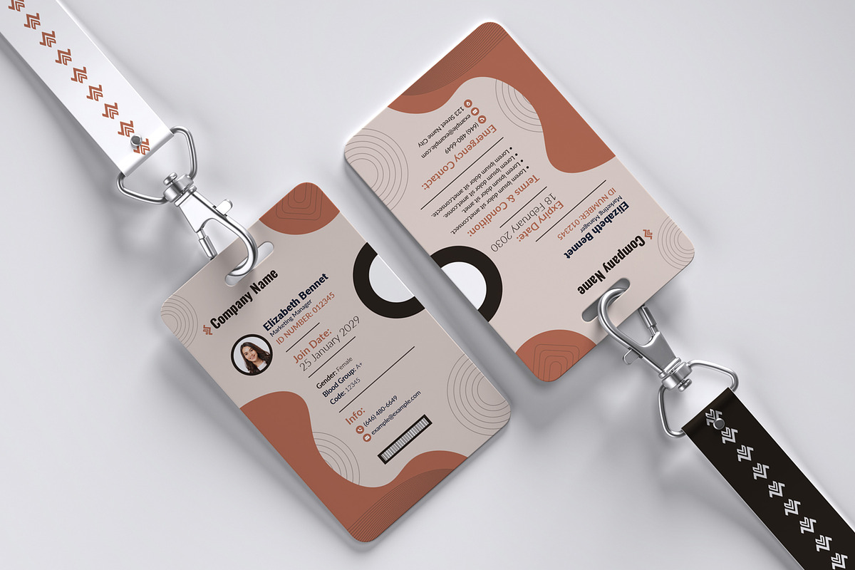 Corporate ID Card Template, a Card Template by ContestDesign (Photo 2 of 2)