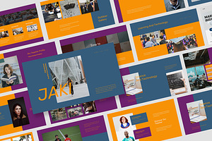 Jaki : School Profile Keynote, a Presentation Template by Punkl Camp