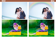 30 real fairy Rainbow Photo overlay, a Layer Style Add-On by OverlayBox (Thumbnail 3 of 5)