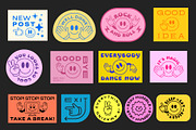 LIFE IS COOL VECTOR POP ART STICKERS, an Object Graphic by craftlove (Thumbnail 6 of 13)