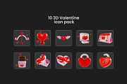 3D Valentine Icon Pack, an Object 3D Model by Boril Std (Thumbnail 3 of 3)