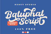 THE LAYERED FONT BUNDLE, a Script Font by Debut Studio (Thumbnail 3 of 14)