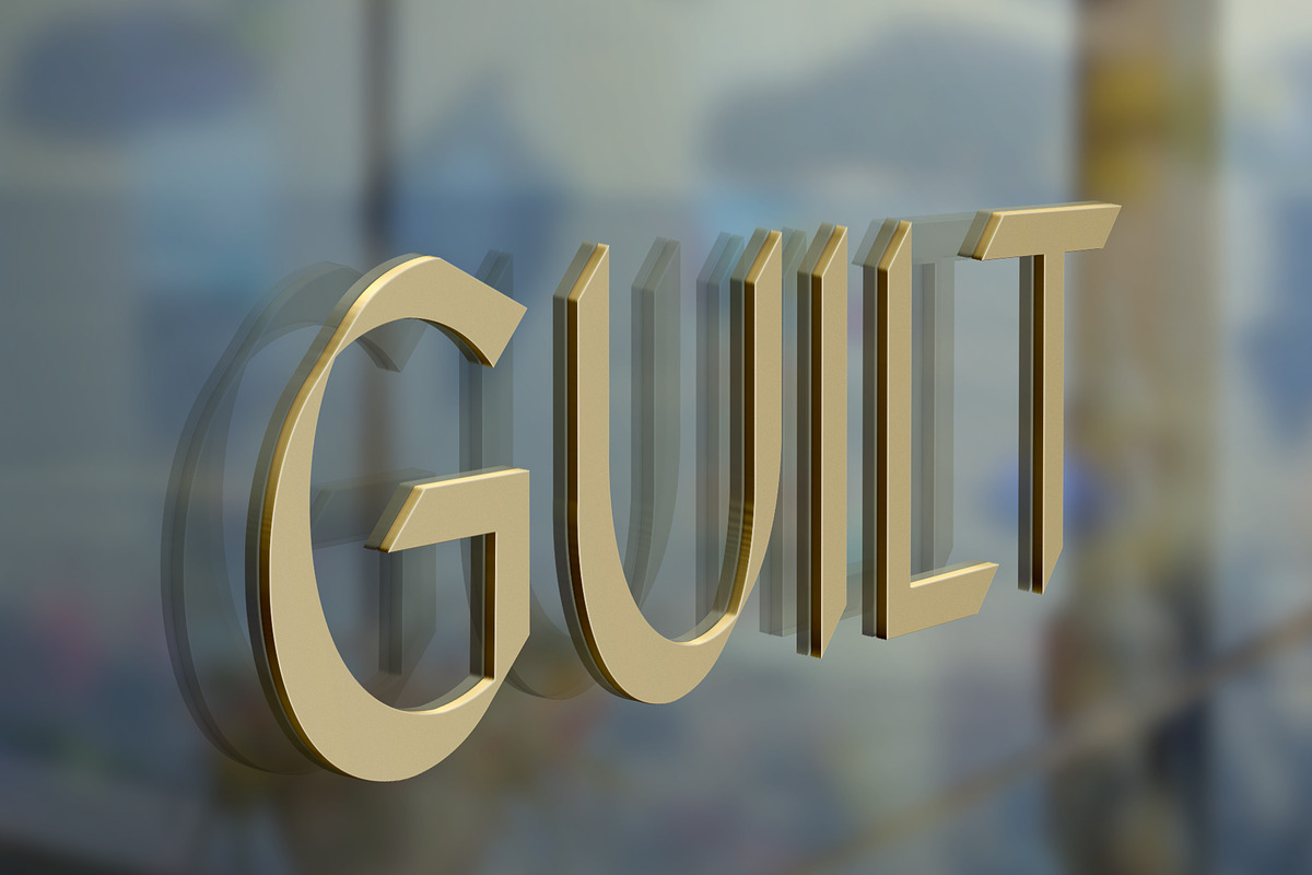 Srg-Beast of guilt display typeface preview 7