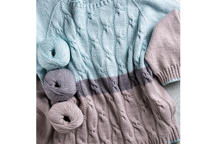 Beautiful classical turquoise gray