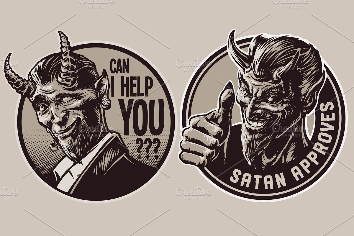 Devils, a Person Illustration by daver2002ua (Photo 3 of 3)