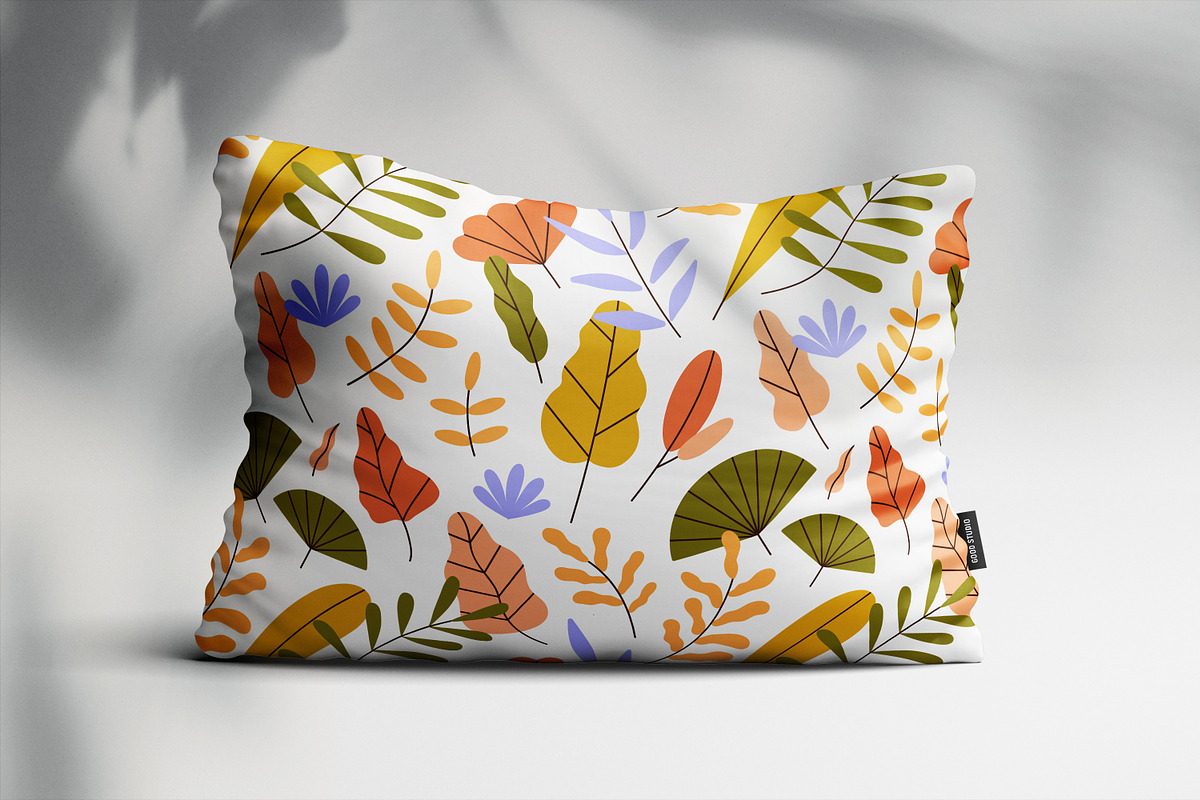Modern floral seamless patterns set, a Pattern Graphic by Good Studio (Photo 10 of 10)