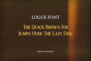 Logue | Serif Font, a Serif Font by filosovis (Thumbnail 3 of 5)