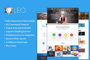 ZT Leo intuitive joomla template