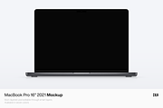 Apple Macbook Pro 16 2021 Mockup, a Books & Magazine Mockup by Unio Designs (Thumbnail 1 of 6)