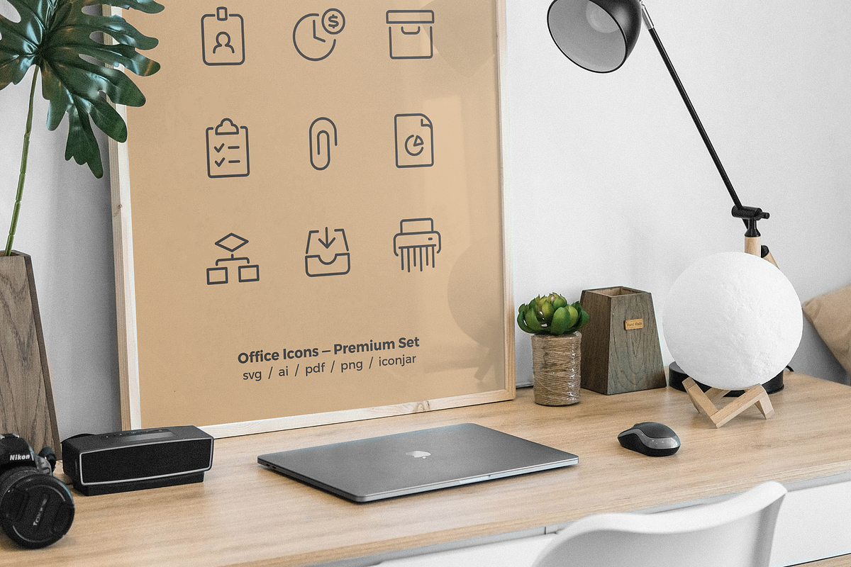 Office Icons — Pixi Line, an Outline Icon by Scott Dunlap (Photo 7 of 9)