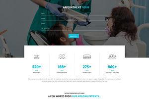 Denta - Dental WordPress Theme