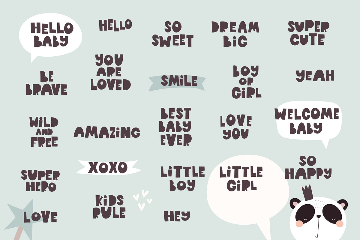 Cute Animals, a Background Graphic by AnnieArt (Photo 6 of 7)