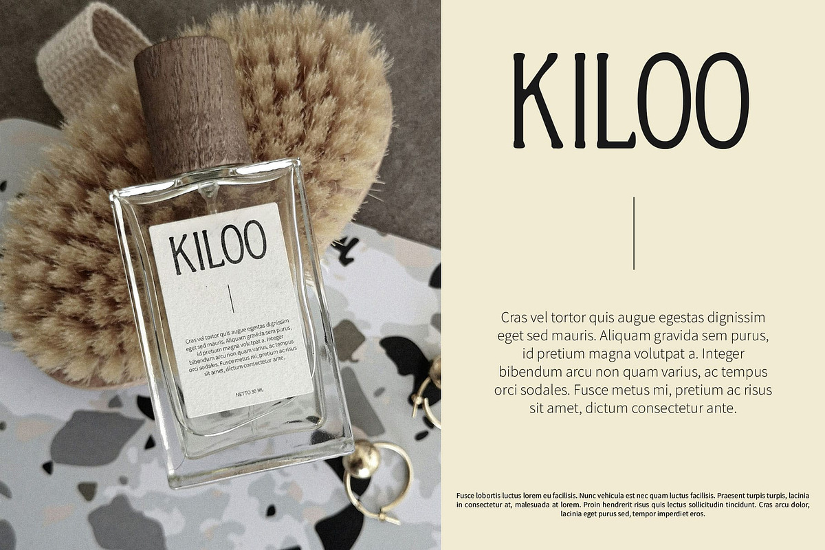 Avelion Blur, a Serif Font by Craft Supply Co. (Photo 7 of 8)