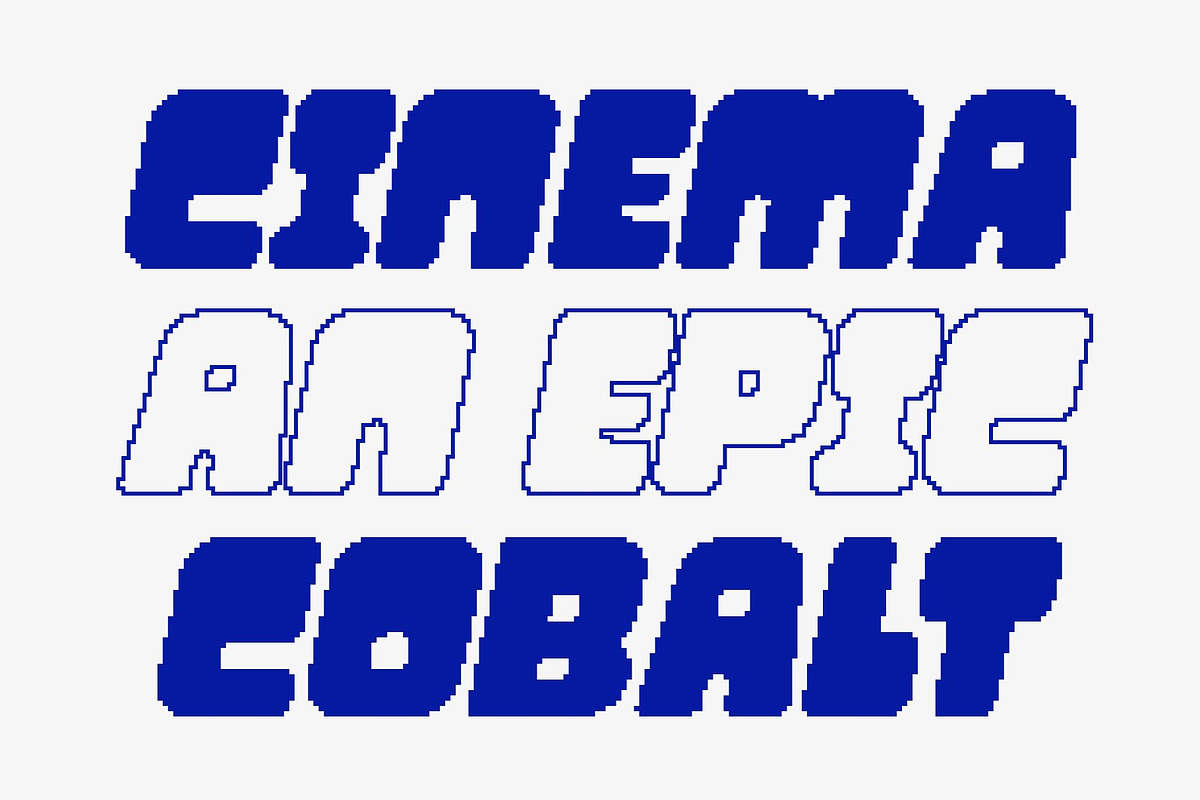 CS Soria Pixel, a Sans Serif Font by Craft Supply Co. (Photo 4 of 8)