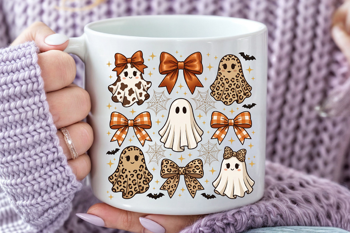 Leopard Print Ghost PNG, a Seasonal Illustration by Rose Art (Photo 6 of 7)