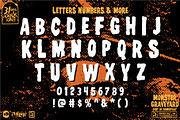 Monster Graveyard - Horror Font, a Font by Remedy667 (Thumbnail 8 of 9)