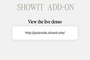 Showit Addons - 8 Polaroid Canvases, a Websites & App Template by Amanda Pena Design (Thumbnail 6 of 6)