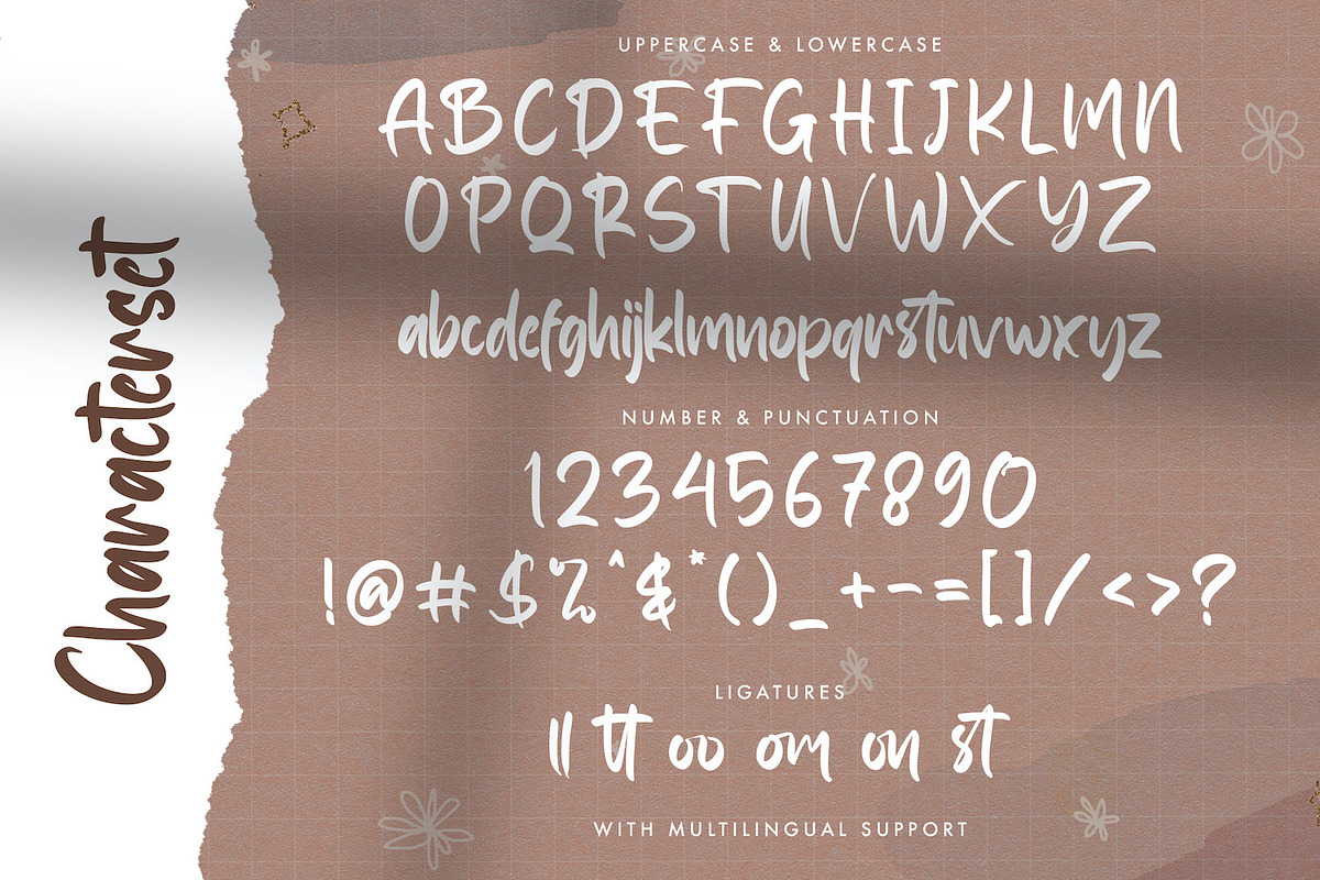 Sang Bintang - Handwritten Font, a Script Font by StringLabs (Photo 10 of 11)