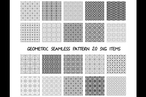 Geometrical seamless pattern, a Texture Illustration by SketchArtStudio