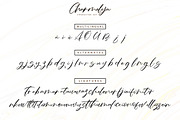 Charmelya – Handwriting script font, a Script Font by Typefactoryco (Thumbnail 6 of 7)