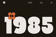 CS Whitney – Chunky Display Font, a Sans Serif Font by Craft Supply Co. (Thumbnail 6 of 8)