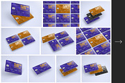 Plastic Card Mockup | Credit Card, a Print Template by Deeplab (Thumbnail 3 of 26)