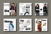 Seasonal Sales Social Media Post, a Social Media Template by MightyDesign (Thumbnail 1 of 8)