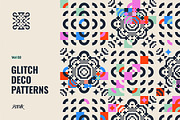 Glitch Deco Patterns Vol. 02, a Pattern Graphic by dvtchk (Thumbnail 4 of 4)