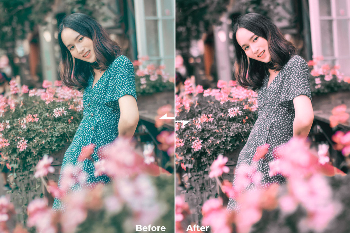 Lr Presets & Ps Actions -Peach Pinky, an Action Add-On by Modaldesain (Photo 2 of 4)