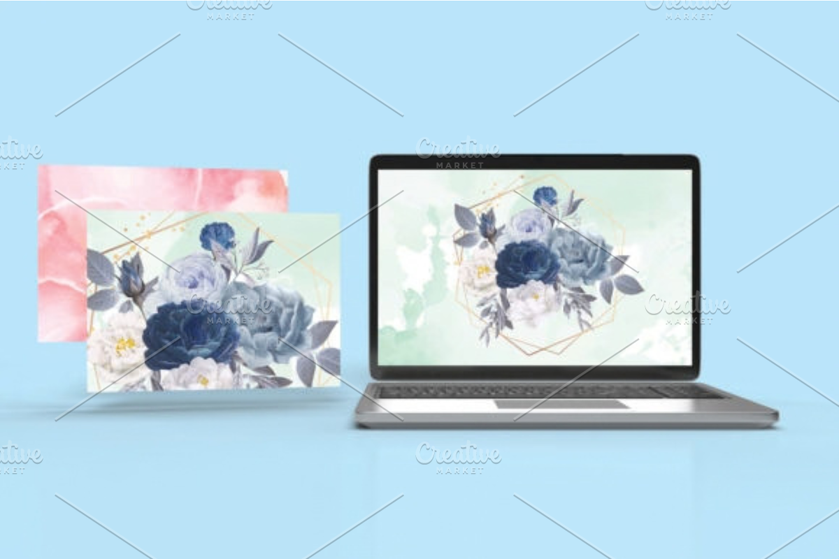 Workspace with Laptop in Office, a Technology Illustration by Akrinity Digital (Photo 3 of 3)