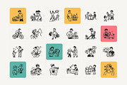 Daily Lifestyle Icon Set, a Graphic by Brickclay (Thumbnail 5 of 12)